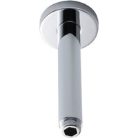 Balterley Round Ceiling Mount Shower Arm - 150mm - Chrome in Silver