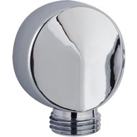 Round Outlet Elbow Chrome