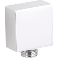 Square Outlet Elbow Chrome