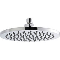 Pride Round Easyclean Fixed Shower Head 200mm High Flow Chrome