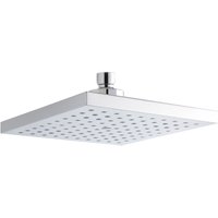 Empire Square Easyclean Fixed Shower Head 200mm High Flow Chrome