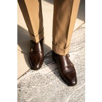 Bourne Leather Formal Office Monk Shoes