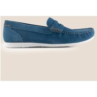 Stanhope Suede Leather Casual Penny Loafers Bright