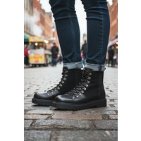 Claridge Leather Lace Up Boots