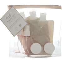 Danielle Creations Travel Bottle / Pouch / Tub Set in Clear