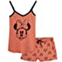 Disney Women's Mickey Shortie Pyjama Set in Yellow | Size: 12-14