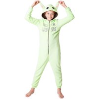 Disney Mandalorian Onesie Loungewear in Green | Size: 13-14 Years