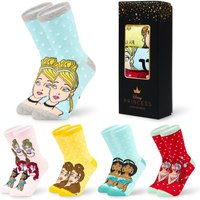 Disney Women's Princess 5 Pack Socks