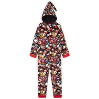 Onesie Pyjama Fleece PJ Hooded Long Sleeve Home Costume Nightwear Sleepwear