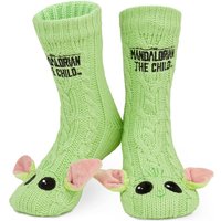 Yoda Fluffy Slipper Socks Warm Knitted Home House Winter