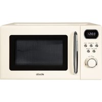 Abode Retro Digital Microwave 20 Litres 800W AMD2004 in Cream