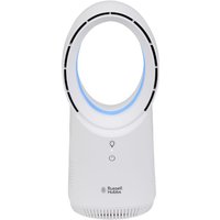 Bladeless Desk Fan Compact Wireless Electric Cooling 3 Speeds