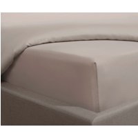 Luxurious 300 Thread Count 100% Cotton Sateen Anti Allergy Fitted Sheet Single Fitted
