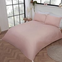 Luxury Hotel Quality Boho Embroidered Tassels Duvet Cover Pillowcases Single