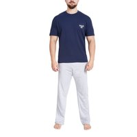 Polycotton Breathable Tee & Wide Leg Bottom Pyjama Set
