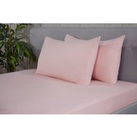 Brushed Cotton Bed Linen Luxury Fitted Bedsheet or Pillowcase Non Iron King