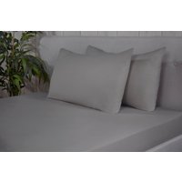 Brushed Cotton Bed Linen Luxury Fitted Bedsheet or Pillowcase Non Iron King