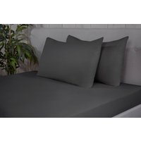 Brushed Cotton Bed Linen Luxury Fitted Bedsheet or Pillowcase Non Iron Standard Pillow Case