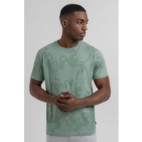 & Abstract Print T Shirt