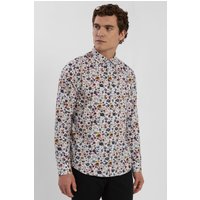 & Limited Edition Floral Slim Fit Shirt