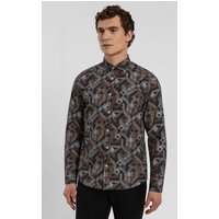 & Limited Edition Abstract Slim Fit Shirt