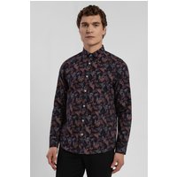 & Limited Edition Leaf Slim Fit Shirt