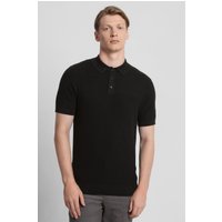 & Boucle Textured Short Sleeve Polo Shirt