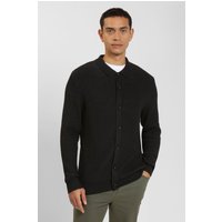 & Textured Knitted Overshirt