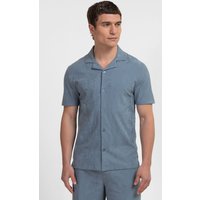 & Kenton Paisley Texture Jersey Short Sleeve Shirt