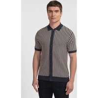 & Grove Textured Stripe Knitted Shirt