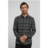 & Holmes Check Brushed Cotton Long Sleeve Shirt
