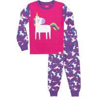 Unicorn Print Cosy Snuggle Fit Pyjamas