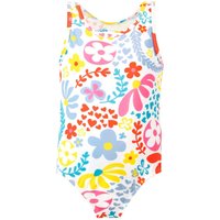 Flower Pattern Swimsuit