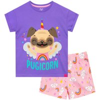 Rainbow Pugicorn Short Pyjamas