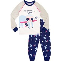 Sleeping Like Sloth Cosy Snuggle Fit Pyjamas