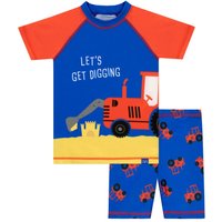 Lets Get Digging Tractor 2 Piece Swim Set