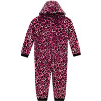 Long Sleeve Hooded Animal Print Onesie