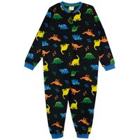 Harry Bear Boy's Long Sleeve Dinosaur Onesie in Black | Size: 9-10 Years