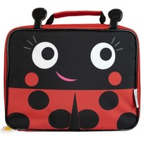 Harry Bear Ladybird Lunch Bag in Red