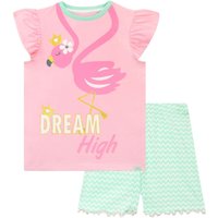Dream High Glitter Flamingo Short Pyjamas