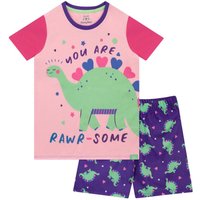 You Are Rawrsome Dino Short Pyjamas m