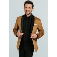 Paisley Velvet Tuxedo Jacket 54R