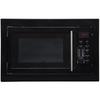 SIA BIM25BL Black 25L Integrated Built in 900W Digital Timer Microwave Oven