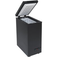 SIA Freestanding 36cm Slimline Compact Chest Freezer, Black - CHF60B/E