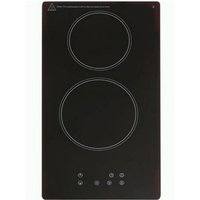 SIA 30cm Domino Electric Ceramic Hob - CERH315BL in Black