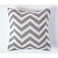 Geometric Cotton Knitted Cushion Cover cm x 45 cm