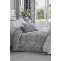 French Toile Patterned Duvet Cover Set Double
