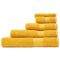 Homescapes 500 GSM Turkish Cotton Towel Soft, Absorbent & Quick-Drying in Gold