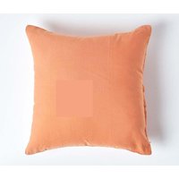 European Linen Pillowcase 60 x 60 cm Burnt