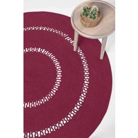 Crochet Braided Round Rug cm diameter